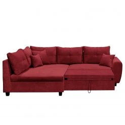 Loftscape Ecksofa Viersat - Microfaser Ranu: Beere - Longchair davorstehend links -Wohnzimmermöbel boutique en ligne 1000241710 210127 18263700739 DETAILS P000000001000241710