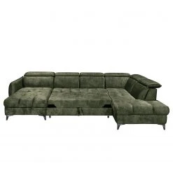 Loftscape Wohnlandschaft Grillon - Samt - Samt Insa: Moosgrün - Longchair davorstehend links / Ottomane rechts 21 Loftscape Wohnlandschaft Grillon - Samt - Samt Insa: Moosgrün - Longchair davorstehend links / Ottomane rechts -Wohnzimmermöbel boutique en ligne 1000241735 210127 18341501022 DETAILS P000000001000241735