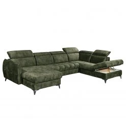 Loftscape Wohnlandschaft Grillon - Samt - Samt Insa: Moosgrün - Longchair davorstehend links / Ottomane rechts 23 Loftscape Wohnlandschaft Grillon - Samt - Samt Insa: Moosgrün - Longchair davorstehend links / Ottomane rechts -Wohnzimmermöbel boutique en ligne 1000241735 210127 18341801024 DETAILS P000000001000241735