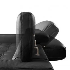Fredriks Ecksofa Much Dewchurch - Echtleder - Echtleder Mabra: Schwarz - Longchair davorstehend links -Wohnzimmermöbel boutique en ligne 1000241938 210208 14243500138 DETAILS P000000001000241938