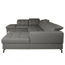 Fredriks Wohnlandschaft White Pine - Echtleder - Echtleder Mabra: Grau - Longchair davorstehend rechts / Ottomane links 16 Fredriks Wohnlandschaft White Pine - Echtleder - Echtleder Mabra: Grau - Longchair davorstehend rechts / Ottomane links -Wohnzimmermöbel boutique en ligne 1000241957 210208 14271200294 DETAILS P000000001000241957