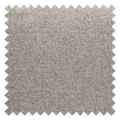 Studio Copenhagen Ecksofa Lussant - Flachgewebe Shina: Hellgrau - Ottomane davorstehend links - Schwarz -Wohnzimmermöbel boutique en ligne 1000242187 210217 08330600098 DETAILS P000000001000242187