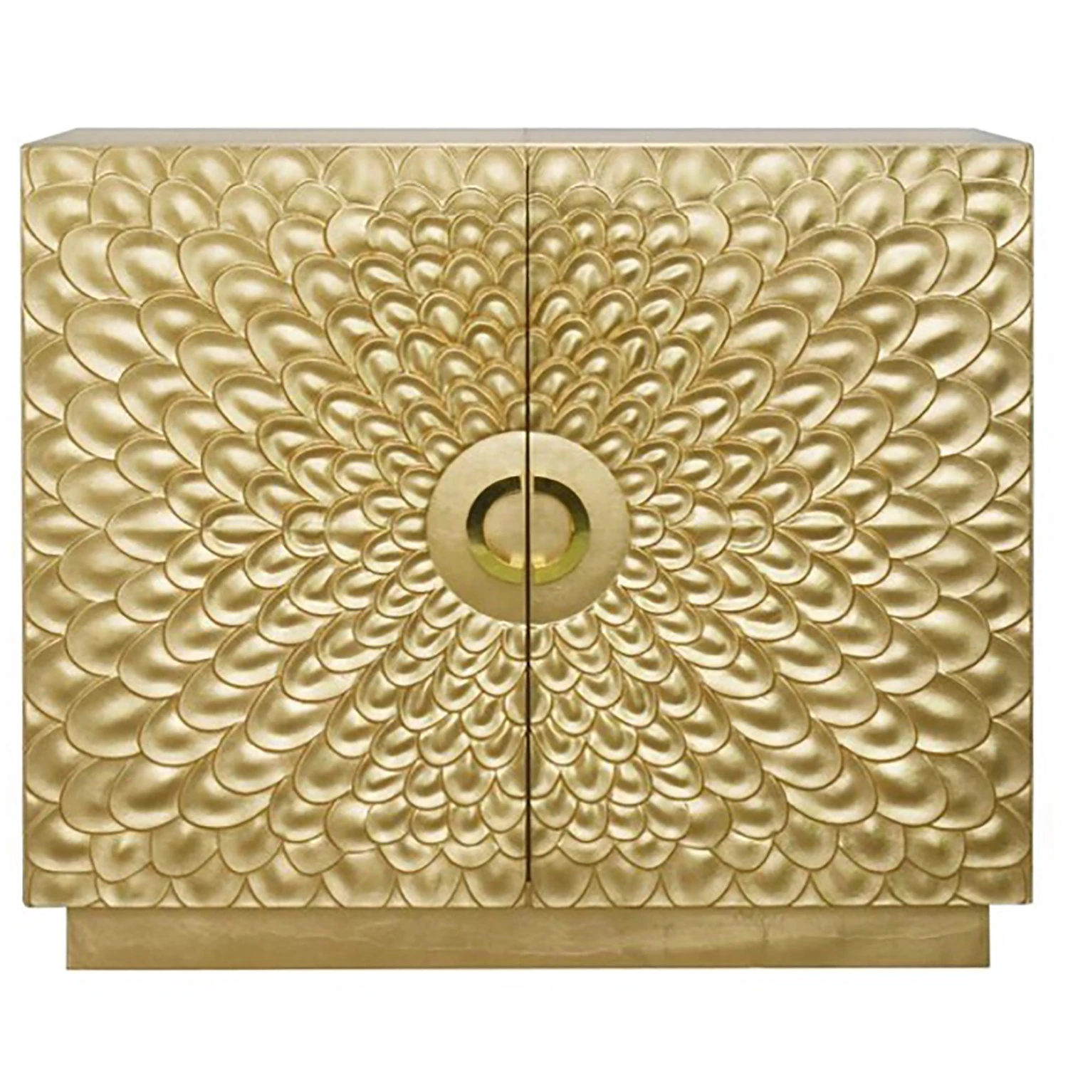 Red Living Kommode Vauclaix - Matt Gold 3 Red Living Kommode Vauclaix - Matt Gold – Bild 3