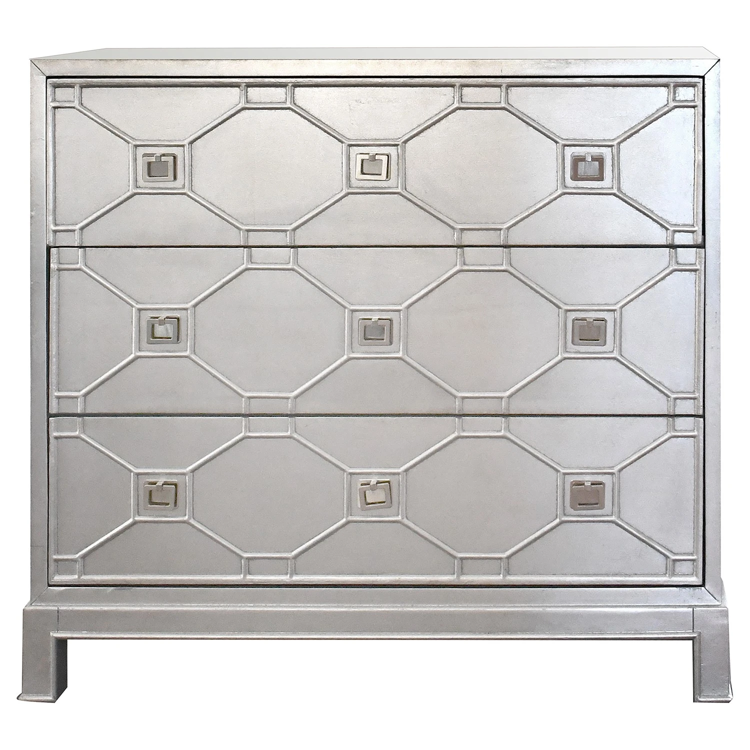 Red Living Kommode Thoury - Matt Silber 3 Red Living Kommode Thoury - Matt Silber – Bild 3