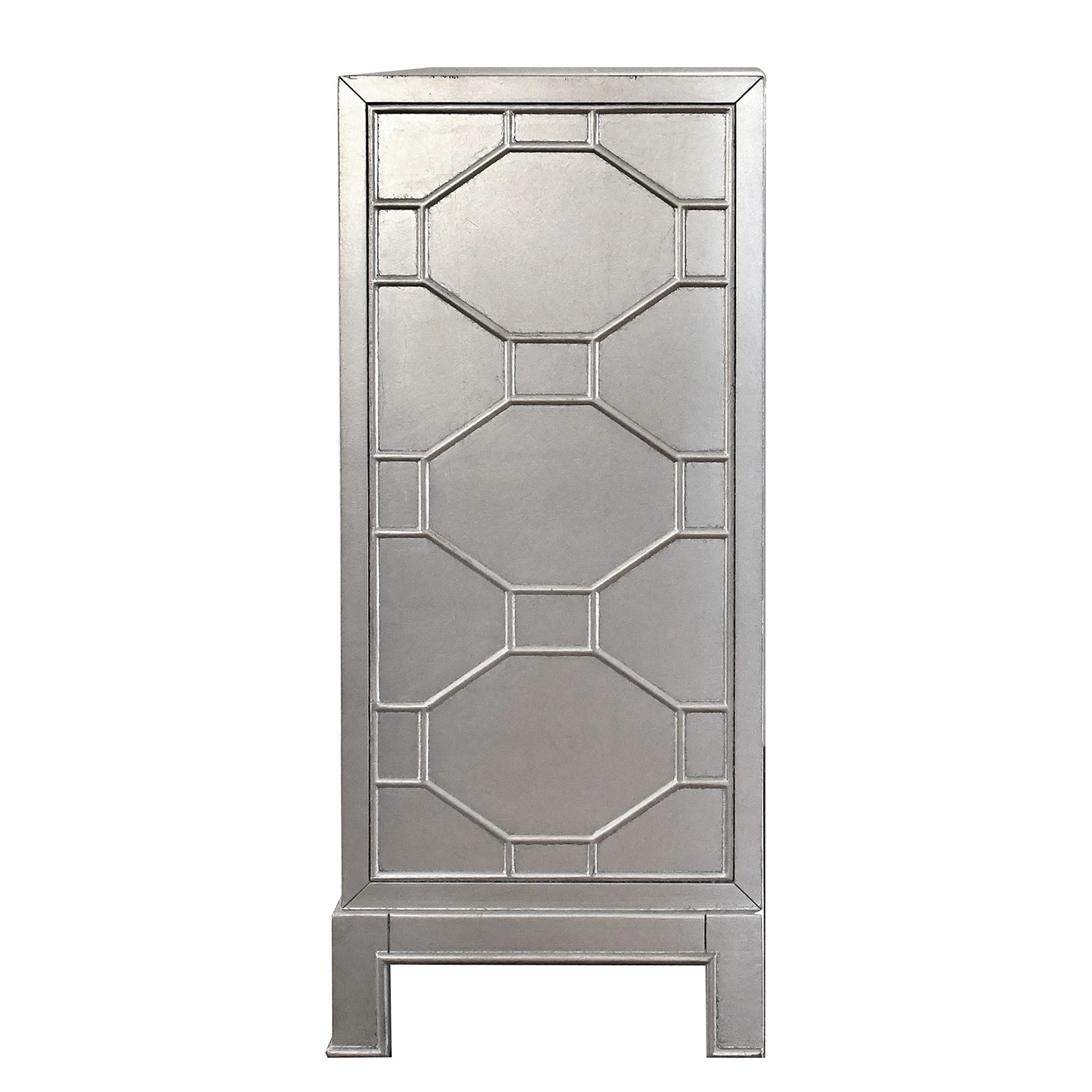 Red Living Kommode Thoury - Matt Silber 4 Red Living Kommode Thoury - Matt Silber – Bild 4