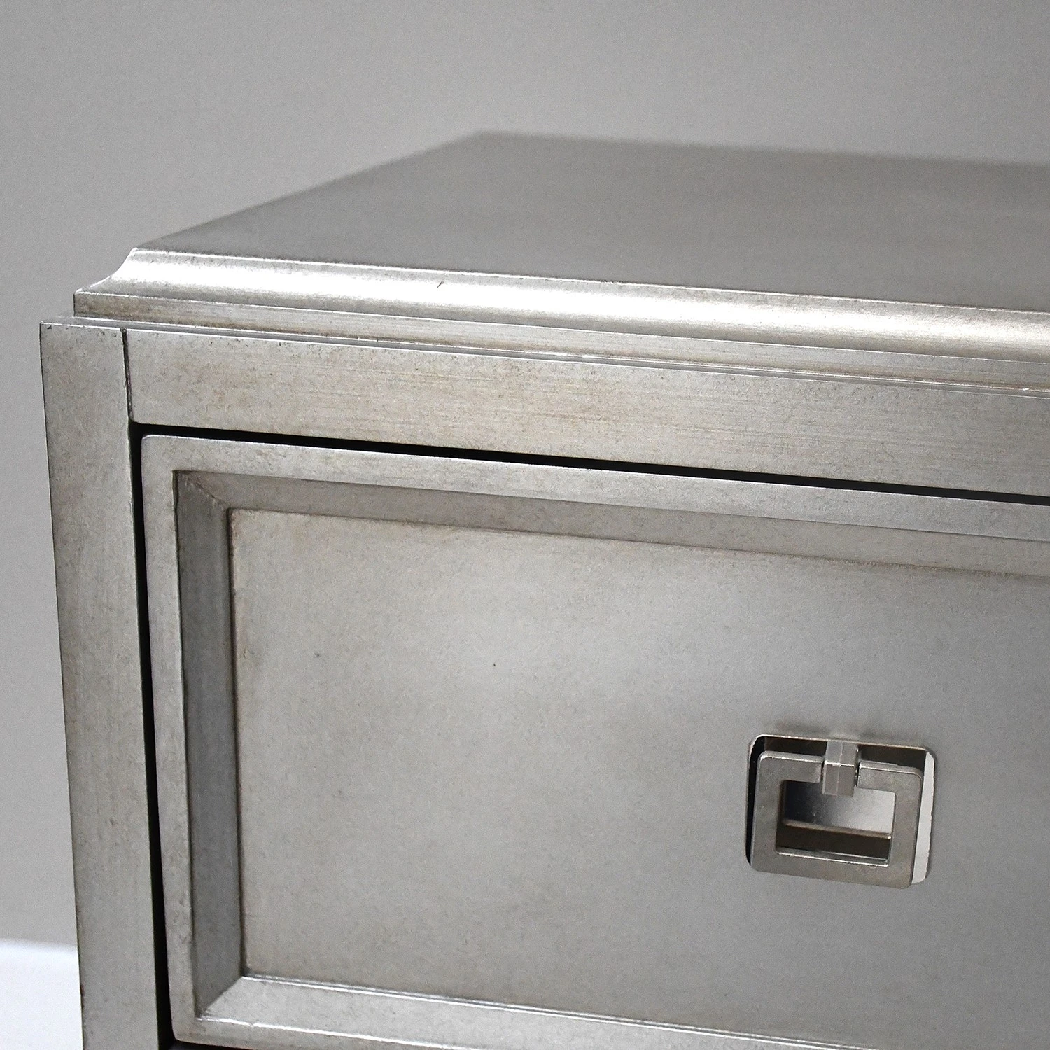 Red Living Kommode Tilloloy - Matt Silber / Schwarz 8 Red Living Kommode Tilloloy - Matt Silber / Schwarz – Bild 8