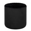Red Living Pouf Flaux - Schwarz