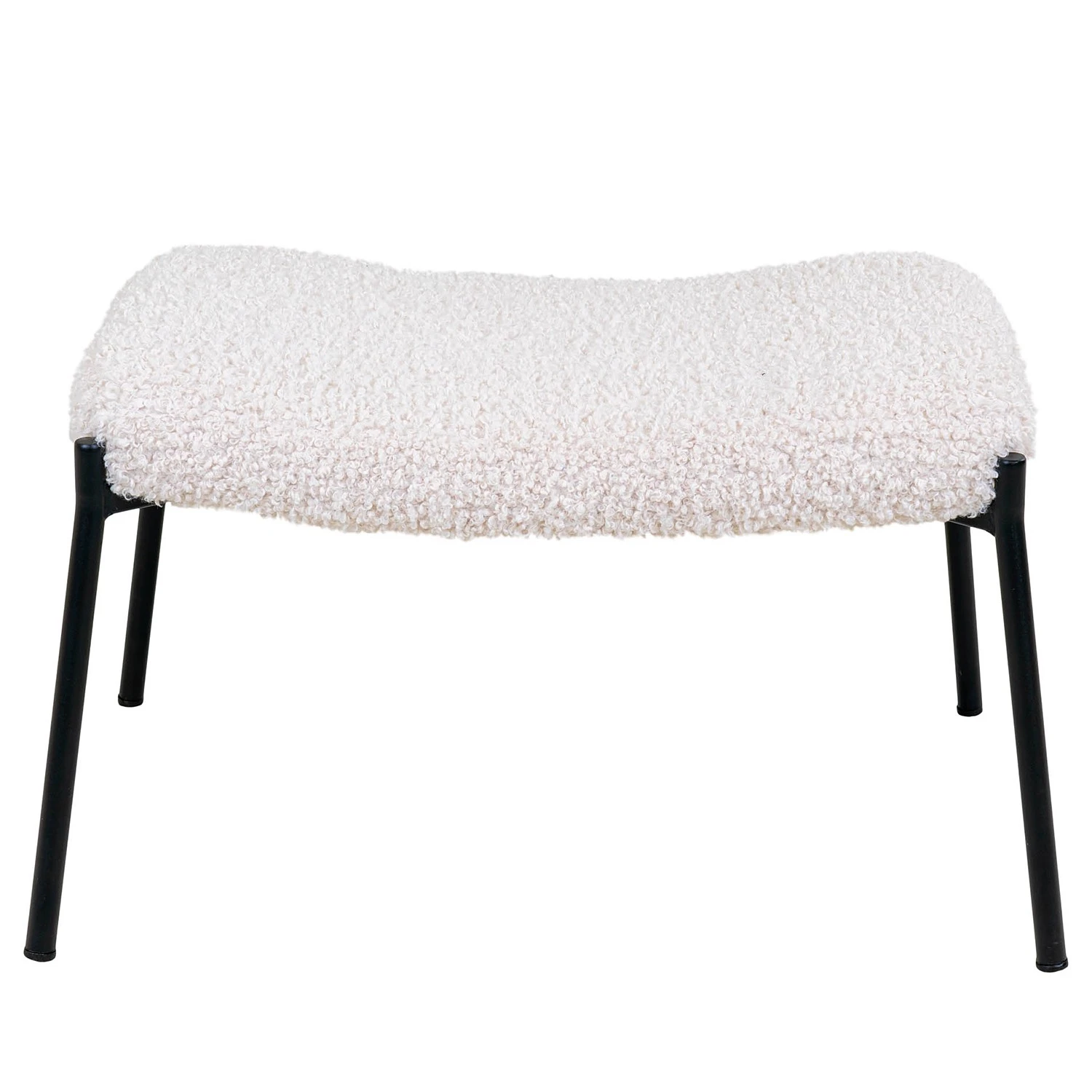 Red Living Polsterhocker Bachy - Webstoff - Weiß 3 Red Living Polsterhocker Bachy - Webstoff - Weiß – Bild 3