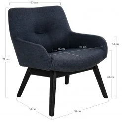 Red Living Sessel Balard - Flachgewebe - Schwarz - Schwarz 13 Red Living Sessel Balard - Flachgewebe - Schwarz - Schwarz -Wohnzimmermöbel boutique en ligne 1000242786 210203 14354700130 SKETCH DETAILS P000000001000242786 sketch