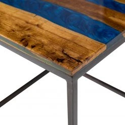 Wolf-Möbel Epoxidharz-Beistelltisch Tarnac - Harz / Metall - Blau 19 Wolf-Möbel Epoxidharz-Beistelltisch Tarnac - Harz / Metall - Blau -Wohnzimmermöbel boutique en ligne 1000243170 220106 082309000055 DETAILS P000000001000243170