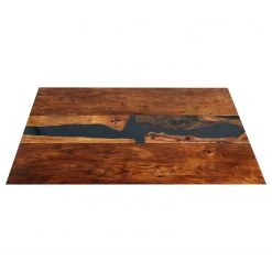 Wolf-Möbel Epoxidharz-Couchtisch Tarnac - Akazie massiv / Metall - Grau -Wohnzimmermöbel boutique en ligne 1000243196 210902 13551300006 DETAILS P000000001000243196