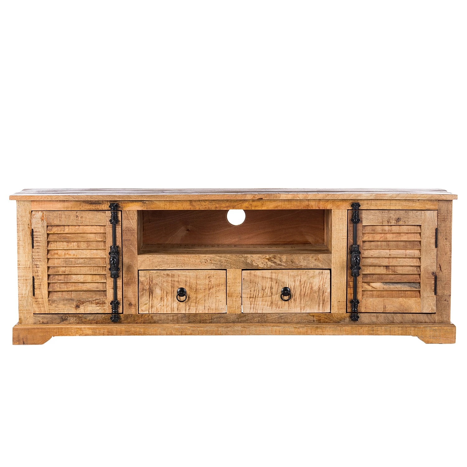 Wolf-Möbel TV-Lowboard Senille - Mango massiv 5 Wolf-Möbel TV-Lowboard Senille - Mango massiv – Bild 5