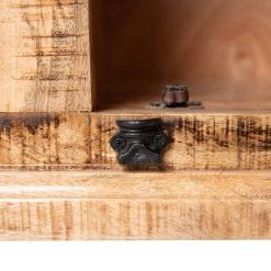 Wolf-Möbel Highboard Senille - Mango massiv -Wohnzimmermöbel boutique en ligne 1000243201 220311 037 DETAILS P000000001000243201