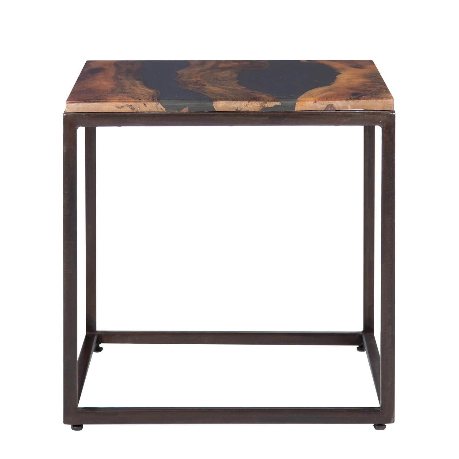 Wolf-Möbel Epoxidharz-Beistelltisch Tarnac - Harz / Metall - Grau 7 Wolf-Möbel Epoxidharz-Beistelltisch Tarnac - Harz / Metall - Grau – Bild 7