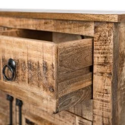 Wolf-Möbel Sideboard Senille - Mango massiv -Wohnzimmermöbel boutique en ligne 1000243214 220314 044 DETAILS P000000001000243214