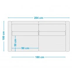Fredriks Sofa Garlin (3-Sitzer) - Webstoff - Webstoff Sogol: Grün -Wohnzimmermöbel boutique en ligne 1000243248 210330 18214300348 SKETCH DETAILS P000000001000243248 sketch