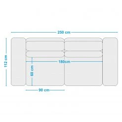 Fredriks Sofa Gurat (3-Sitzer) - Webstoff - Webstoff Sada: Beige -Wohnzimmermöbel boutique en ligne 1000243291 210330 18221000833 SKETCH DETAILS P000000001000243291 sketch