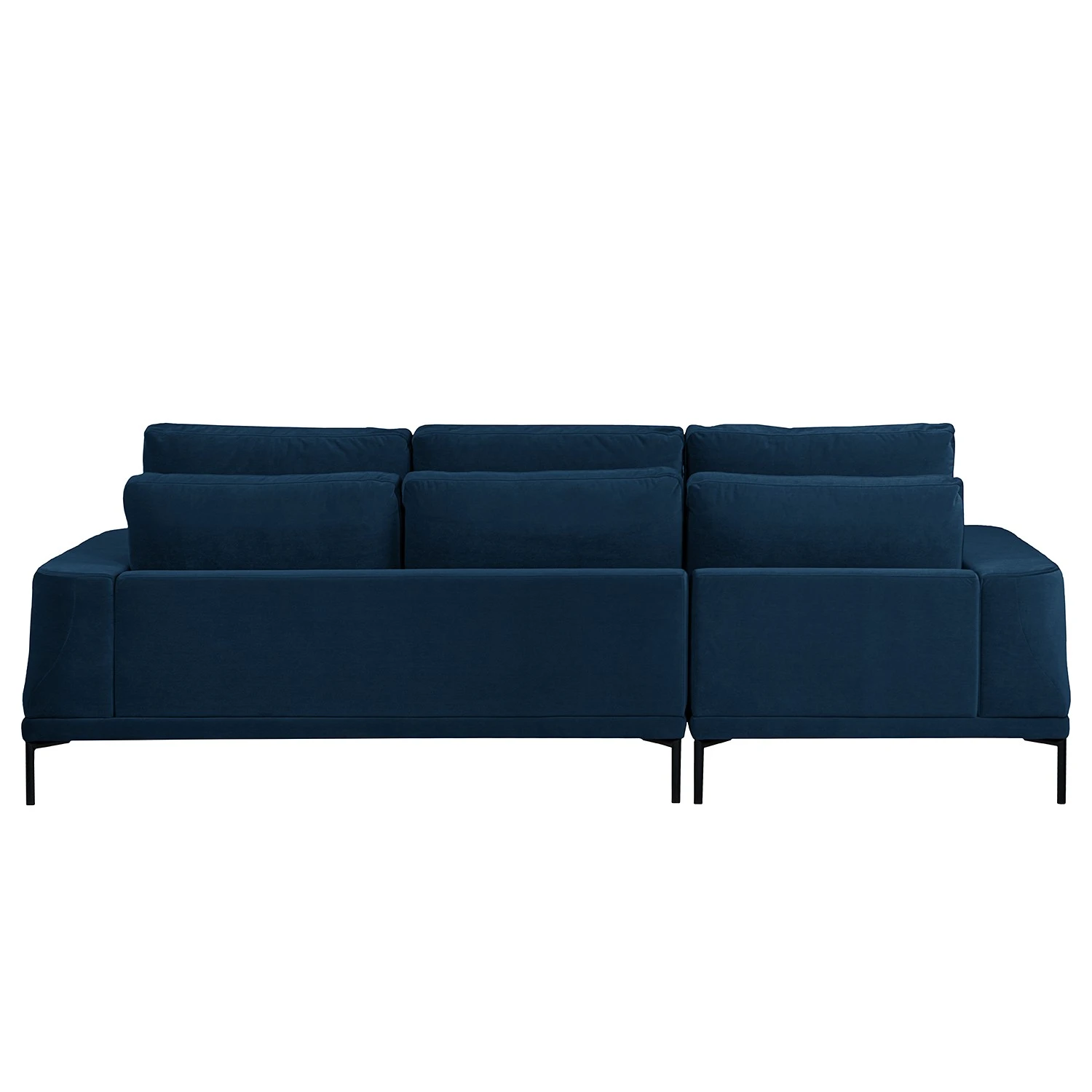 Fredriks Ecksofa Grossa - Samt - Samt Vaia: Dunkelblau - Longchair davorstehend links 4 Fredriks Ecksofa Grossa - Samt - Samt Vaia: Dunkelblau - Longchair davorstehend links – Bild 4