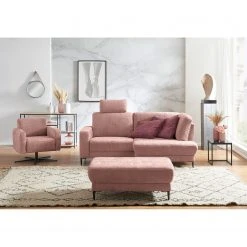 Ponsel Polstermöbel Polsterhocker City - Chenille Jiao: Altrosa -Wohnzimmermöbel boutique en ligne 1000243765 220107 13122300092 MOOD DETAILS P000000001000243765 mood