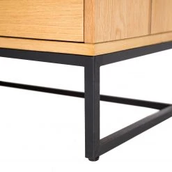 Studio Copenhagen Regal Flox I - Echtholzfurnier / Metall - Eiche / Schwarz -Wohnzimmermöbel boutique en ligne 1000244164 211028 140300000078 DETAILS P000000001000244164