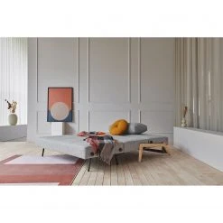 Innovation Möbel Schlafsofa Cubed - Stoff Twist: Granite - Breite: 168 cm - Eiche Hell -Wohnzimmermöbel boutique en ligne 1000244292 210218 15010800156 MOOD DETAILS P000000001000244292 mood