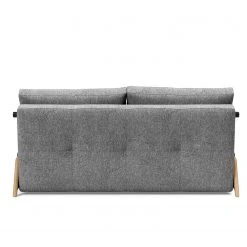 Innovation Möbel Schlafsofa Cubed - Stoff Twist: Granite - Breite: 168 cm - Eiche Hell -Wohnzimmermöbel boutique en ligne 1000244292 210218 15012500161 DETAILS P000000001000244292