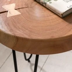 Naturoo Beistelltisch Loudet - Akazie massiv / Metall - Akazie / Schwarz 11 Naturoo Beistelltisch Loudet - Akazie massiv / Metall - Akazie / Schwarz -Wohnzimmermöbel boutique en ligne 1000244851 210202 14511300046 DETAILS P000000001000244851