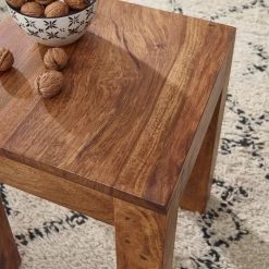 Naturoo Beistelltisch Verniolle II - Sheesham massiv -Wohnzimmermöbel boutique en ligne 1000244865 210202 14535100102 DETAILS P000000001000244865