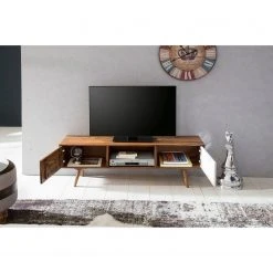 Naturoo TV-Lowboard Messas - Sheesham massiv - Sheesham / Weiß -Wohnzimmermöbel boutique en ligne 1000244867 210202 14543300117 MOOD DETAILS P000000001000244867 mood
