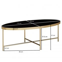 Loftscape Couchtisch Hitte - Glas / Metall - Schwarz / Gold 9 Loftscape Couchtisch Hitte - Glas / Metall - Schwarz / Gold -Wohnzimmermöbel boutique en ligne 1000244888 210202 15012100260 SKETCH DETAILS P000000001000244888 sketch