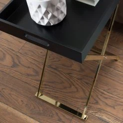 Loftscape Beistelltisch Lombres - Schwarz / Gold -Wohnzimmermöbel boutique en ligne 1000244894 210202 15031400295 DETAILS P000000001000244894