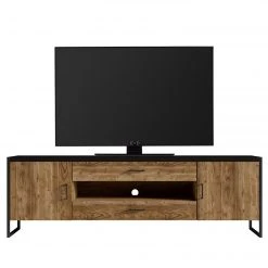 Red Living TV-Lowboard Turriers I - Fichte Dekor / Matt Schwarz -Wohnzimmermöbel boutique en ligne 1000245411 210217 13045400041 DETAILS P000000001000245411