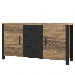 Red Living Sideboard Velleron I - Fichte Dekor