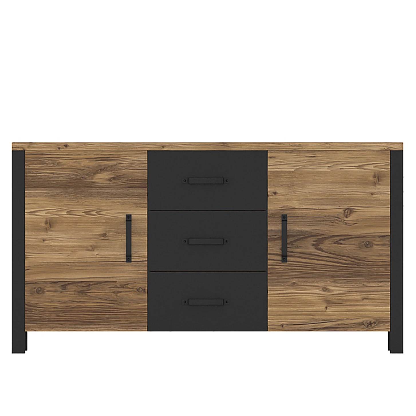 Red Living Sideboard Velleron I - Fichte Dekor 4 Red Living Sideboard Velleron I - Fichte Dekor – Bild 4