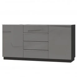 Loftscape Sideboard Habas II - Glas - Grau