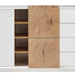 Loftscape Sideboard Crecora II - Weiß / Eiche Dekor 8 Loftscape Sideboard Crecora II - Weiß / Eiche Dekor -Wohnzimmermöbel boutique en ligne 1000246791 210727 12504700010 DETAILS P000000001000246791
