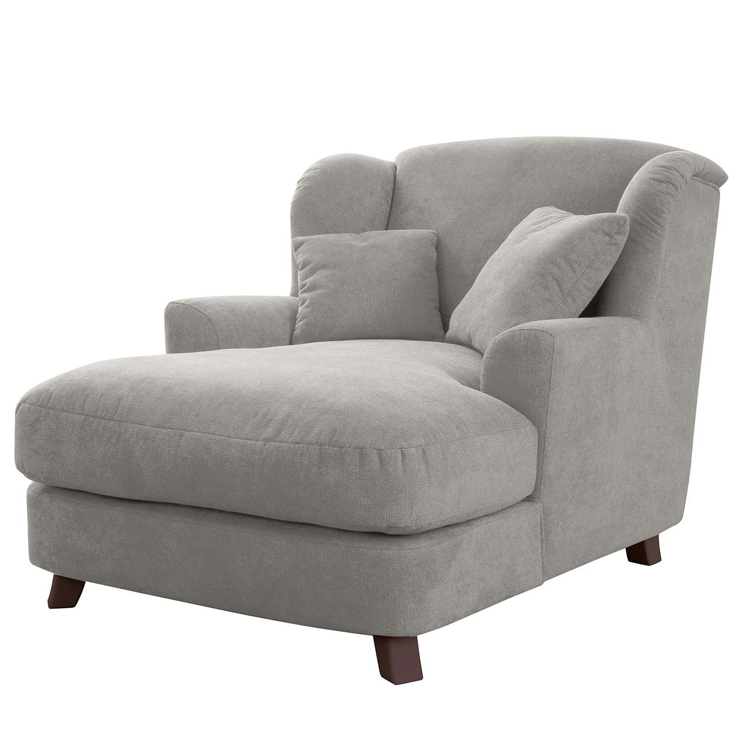 Norrwood XXL Sessel Liwan - Webstoff Palila: Granit 1 Norrwood XXL Sessel Liwan - Webstoff Palila: Granit