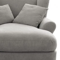 Naturoo XXL Sessel Cebu - Webstoff - Webstoff Palila: Granit -Wohnzimmermöbel boutique en ligne 1000248683 210317 15122200137 DETAILS P000000001000248683