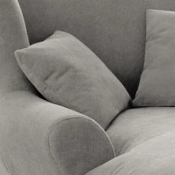 Naturoo XXL Sessel Cebu - Webstoff - Webstoff Palila: Granit -Wohnzimmermöbel boutique en ligne 1000248683 210317 15122200140 DETAILS P000000001000248683