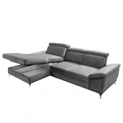 Loftscape Ecksofa Tamaris I - Cord - Cordstoff Inbal: Grau - Longchair davorstehend links - Mit Schlaffunktion -Wohnzimmermöbel boutique en ligne 1000248816 210317 15141101724 DETAILS P000000001000248816