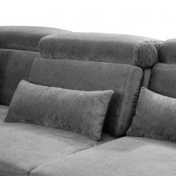 Loftscape Ecksofa Tamaris I - Cord - Cordstoff Inbal: Grau - Longchair davorstehend links - Mit Schlaffunktion -Wohnzimmermöbel boutique en ligne 1000248816 210317 15141101727 DETAILS P000000001000248816