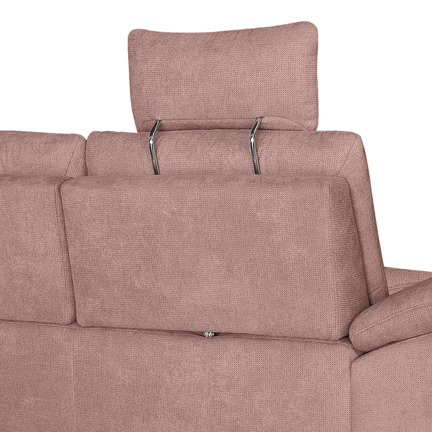 Loftscape Ecksofa Odenas - Webstoff - Webstoff Palila: Mauve - Longchair davorstehend rechts - Mit Schlaffunktion 12 Loftscape Ecksofa Odenas - Webstoff - Webstoff Palila: Mauve - Longchair davorstehend rechts - Mit Schlaffunktion – Bild 12