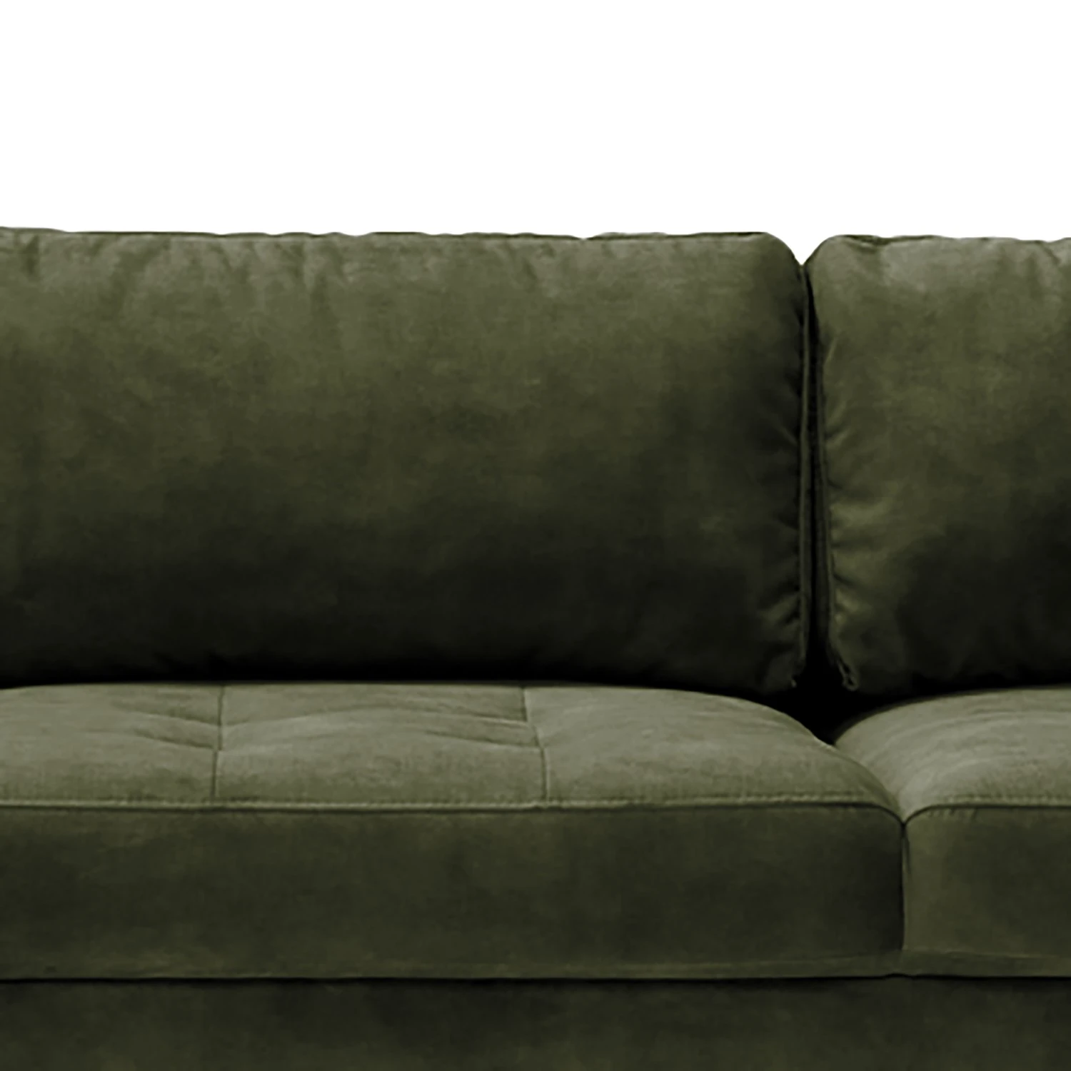 Mørteens Ecksofa Gaillon - Microfaser - Microfaser Cori: Dunkelgrün - Longchair davorstehend links 6 Mørteens Ecksofa Gaillon - Microfaser - Microfaser Cori: Dunkelgrün - Longchair davorstehend links – Bild 6