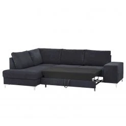 Fredriks Ecksofa Lescun - Webstoff - Webstoff Koza: Dunkelblau - Ottomane davorstehend links -Wohnzimmermöbel boutique en ligne 1000249902 210415 16230300841 DETAILS P000000001000249902