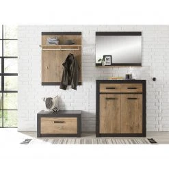 Red Living Kommode Bozel II - Kastanie Dekor / Grau -Wohnzimmermöbel boutique en ligne 1000250975 210225 13324200082 MOOD DETAILS P000000001000250975 mood