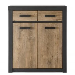 Red Living Kommode Bozel II - Kastanie Dekor / Grau -Wohnzimmermöbel boutique en ligne 1000250975 210225 13324500083 DETAILS P000000001000250975