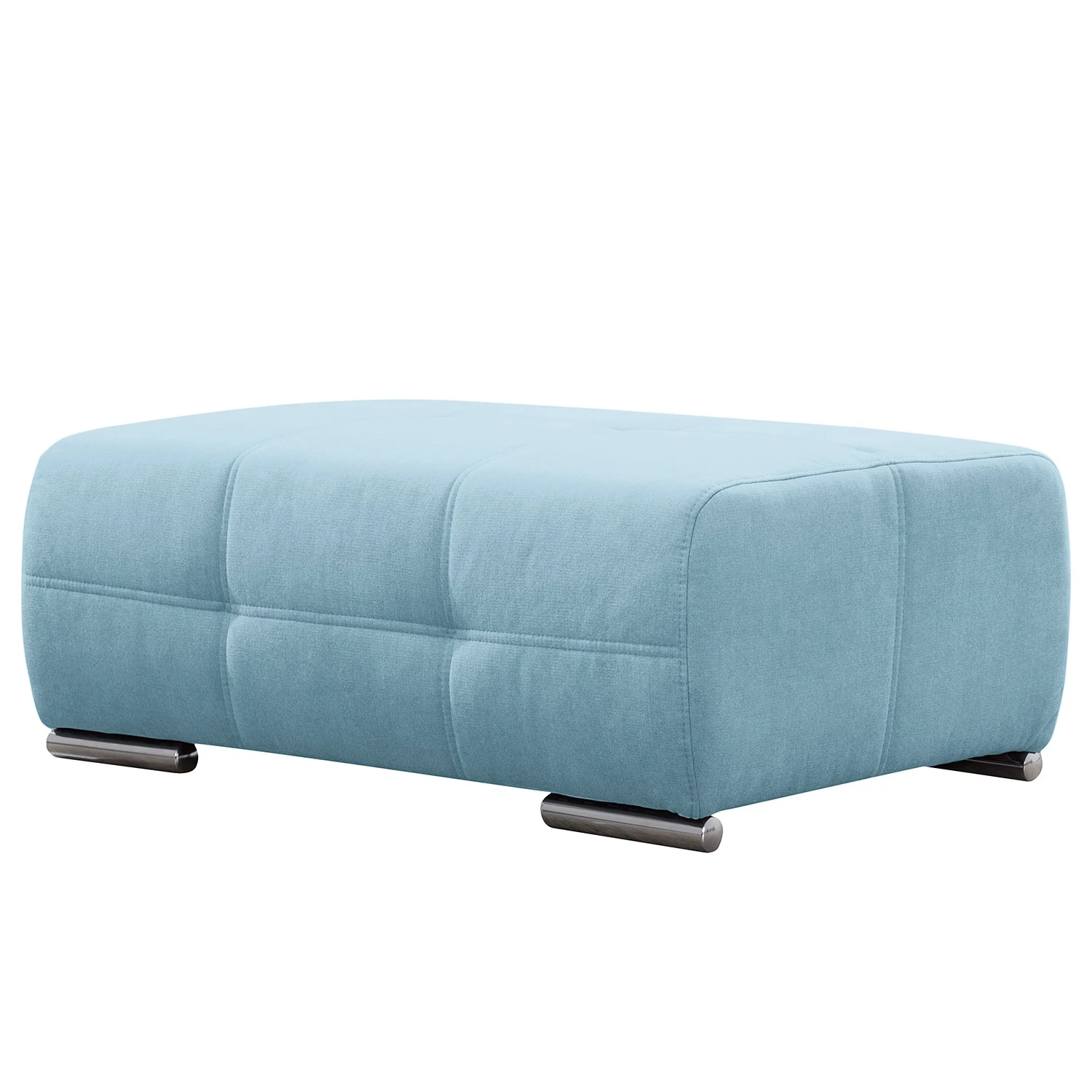 Loftscape Polsterhocker Beutin - Flachgewebe - Flachgewebe Olea: Hellblau 1 Loftscape Polsterhocker Beutin - Flachgewebe - Flachgewebe Olea: Hellblau