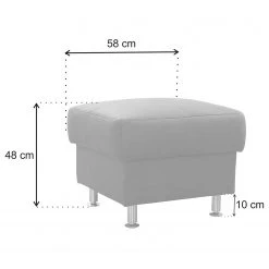 Loftscape Polsterhocker Guillon - Microfaser - Microfaser Taeko: Schwarz -Wohnzimmermöbel boutique en ligne 1000253732 210419 14531600094 SKETCH DETAILS P000000001000253732 sketch