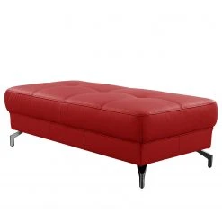 Loftscape Polsterhocker Lascaux - Echtleder - Echtleder Pua: Rot