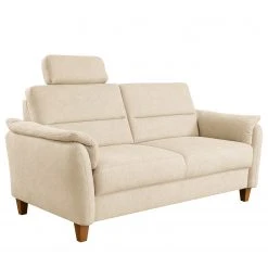 Loftscape Sofa Baulon (3-Sitzer) - Flachgewebe - Flachgewebe Ama: Cappuccino